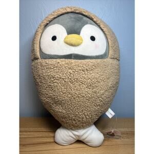 Takashoji Penguin Dressed as Drumstick Outfit Round 1 Arcade Japanese 15" Plush